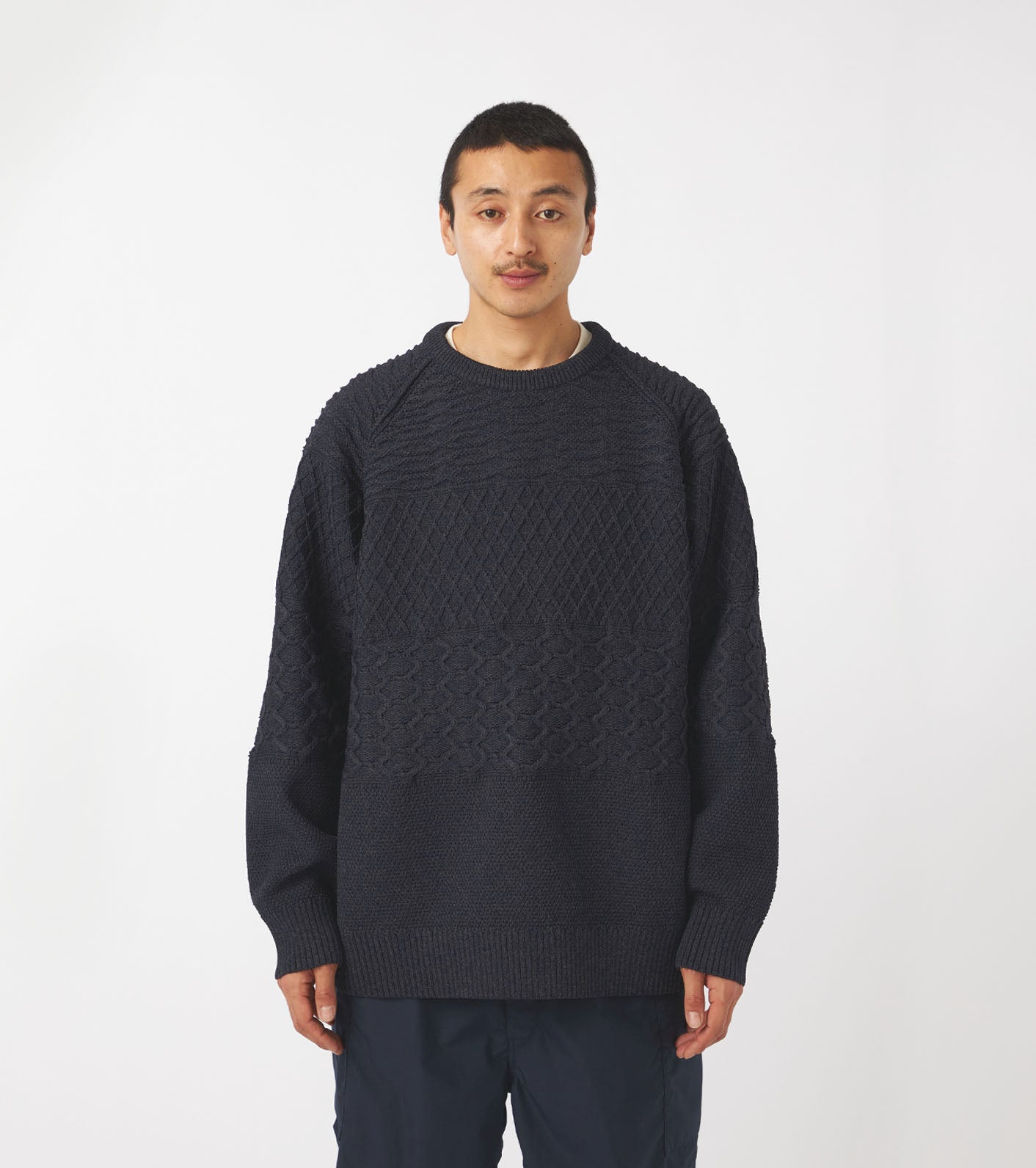 nanamica Crew Neck Sweater