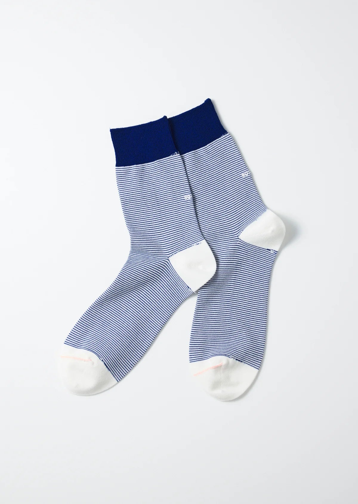 RoToTo FINE STRIPE MINI CREW SOCKS