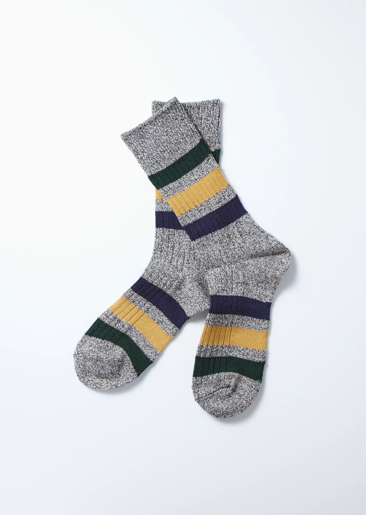 RoToTo PARK STRIPE CREW SOCKS