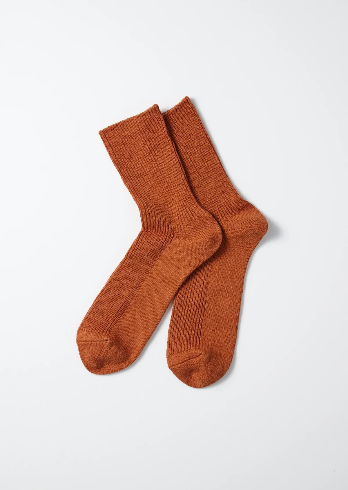 RoToTo WASHI/RECYCLED COTTON RIB CREW SOCKS