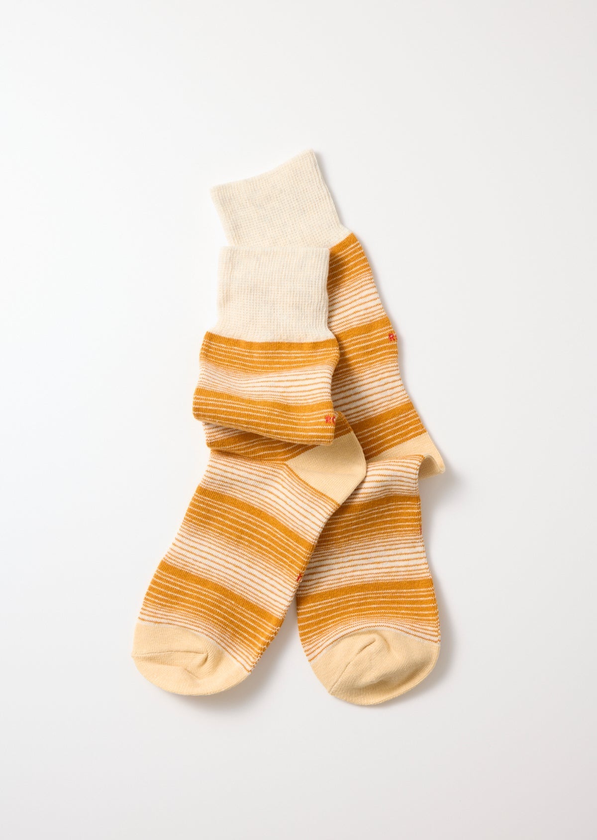 RoToTo HORIZONTAL STRIPE CREW SOCKS
