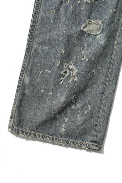 DAIRIKU "Damage" Straight Denim Pants