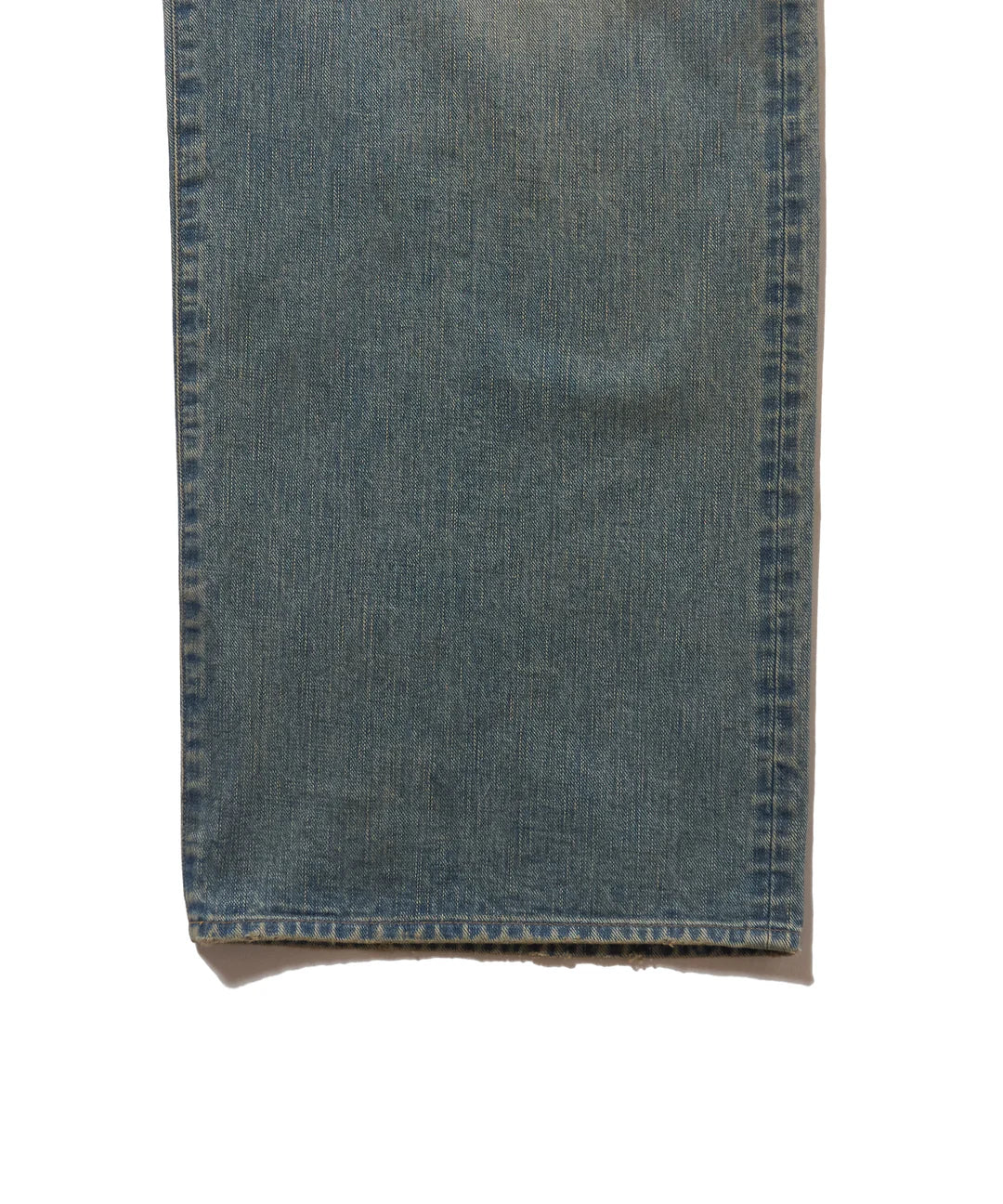 SUGARHILL DAMAGED MODERN DENIM PANTS WIDE CUT