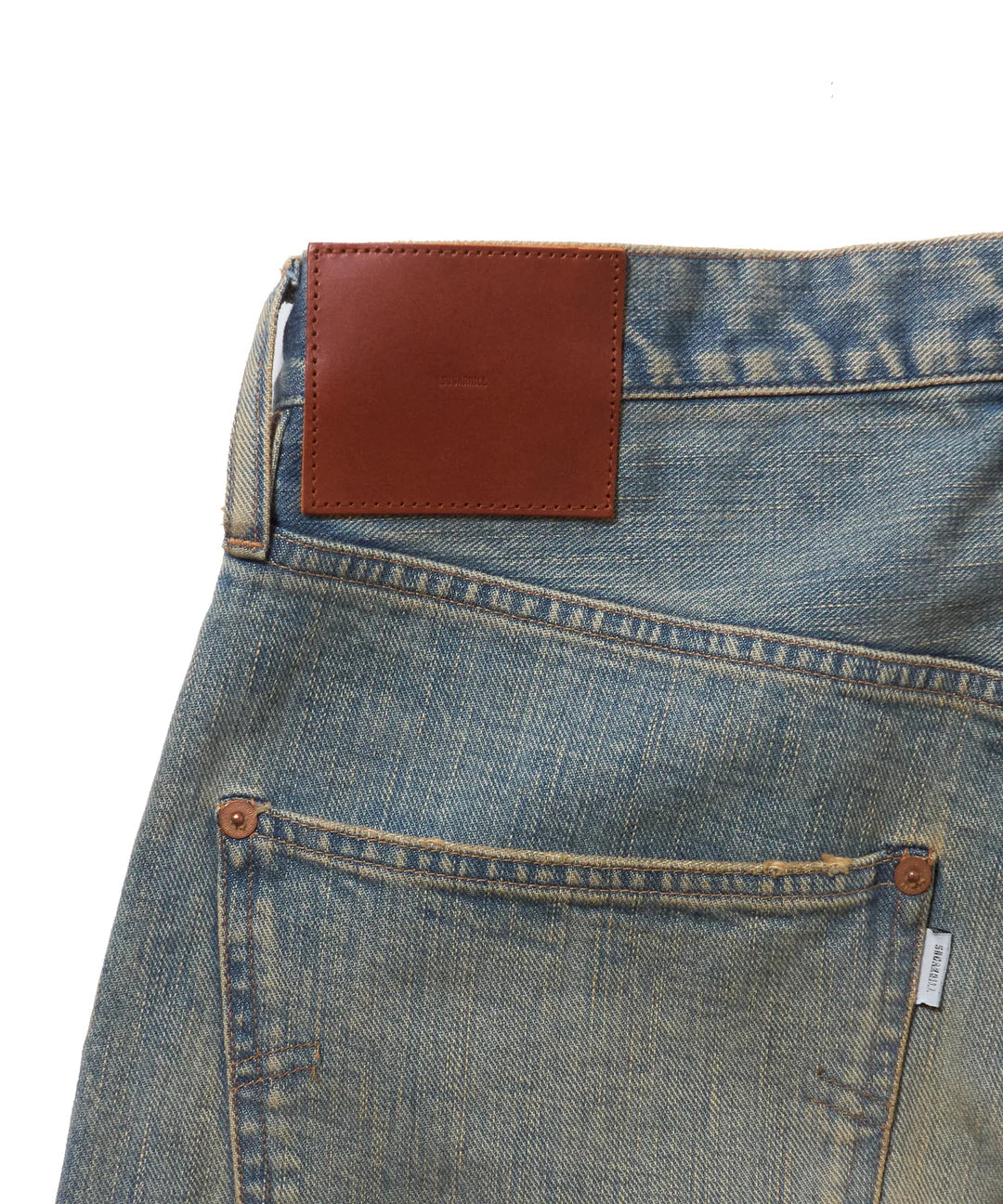 SUGARHILL DAMAGED MODERN DENIM PANTS WIDE CUT