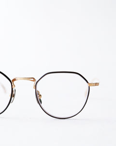 YELLOWS PLUS DARCY EYEGLASS FRAME Rose Gold Brown