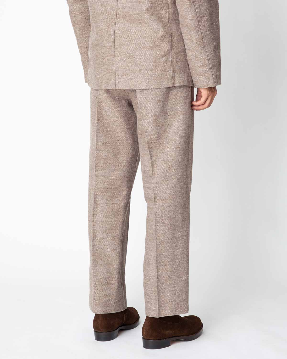 A.PRESSE Dead Stock Linen Trousers