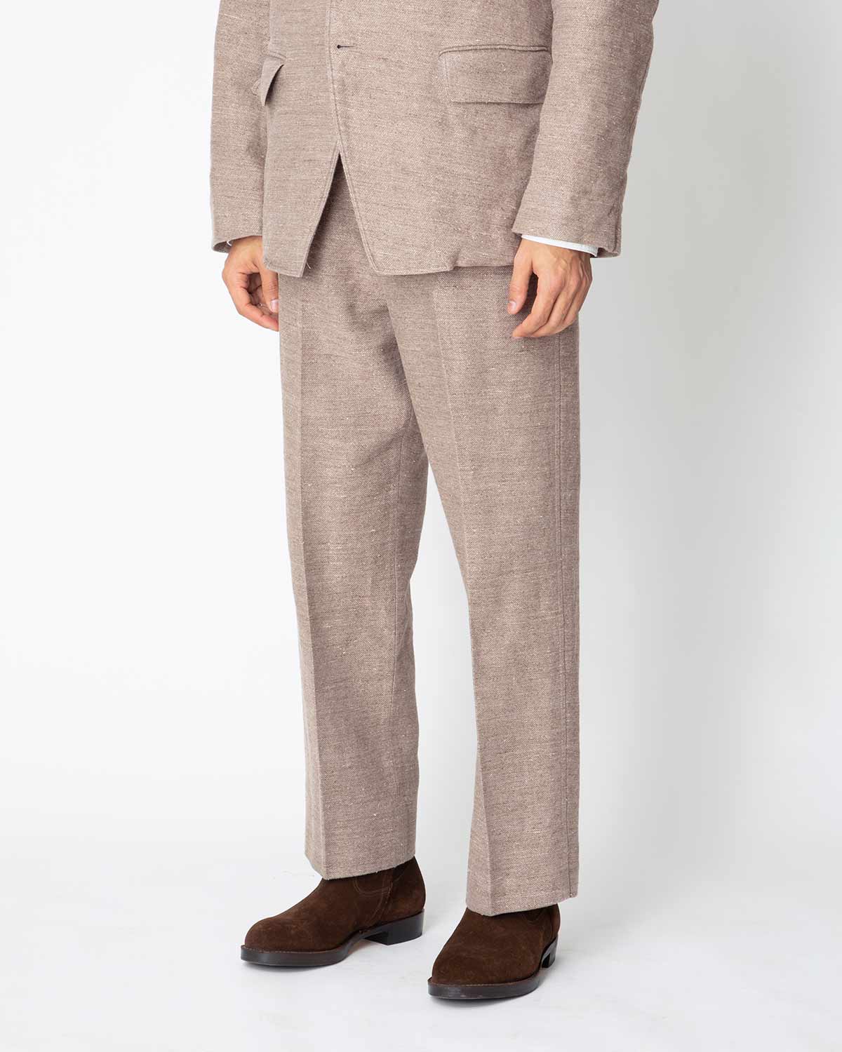 A.PRESSE Dead Stock Linen Trousers