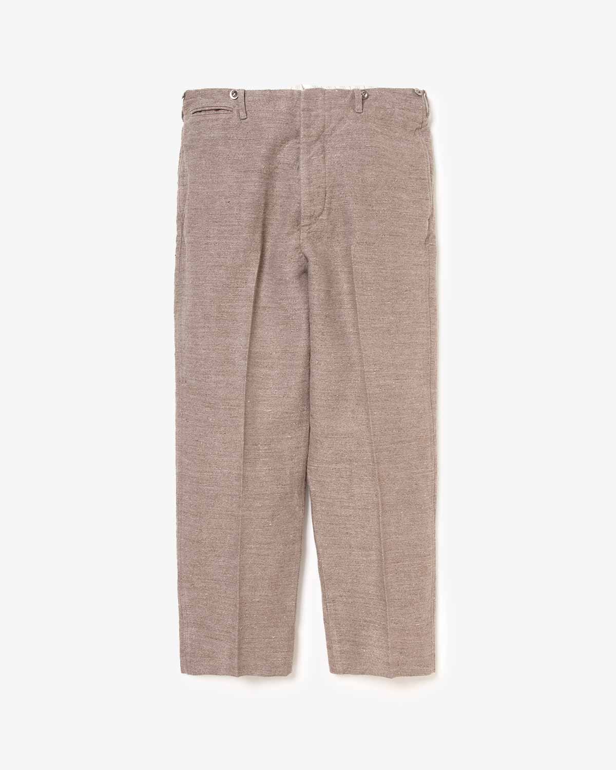 A.PRESSE Dead Stock Linen Trousers
