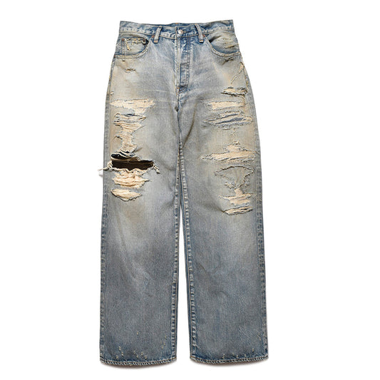 MINEDENIM W.Straight 5pocket USS