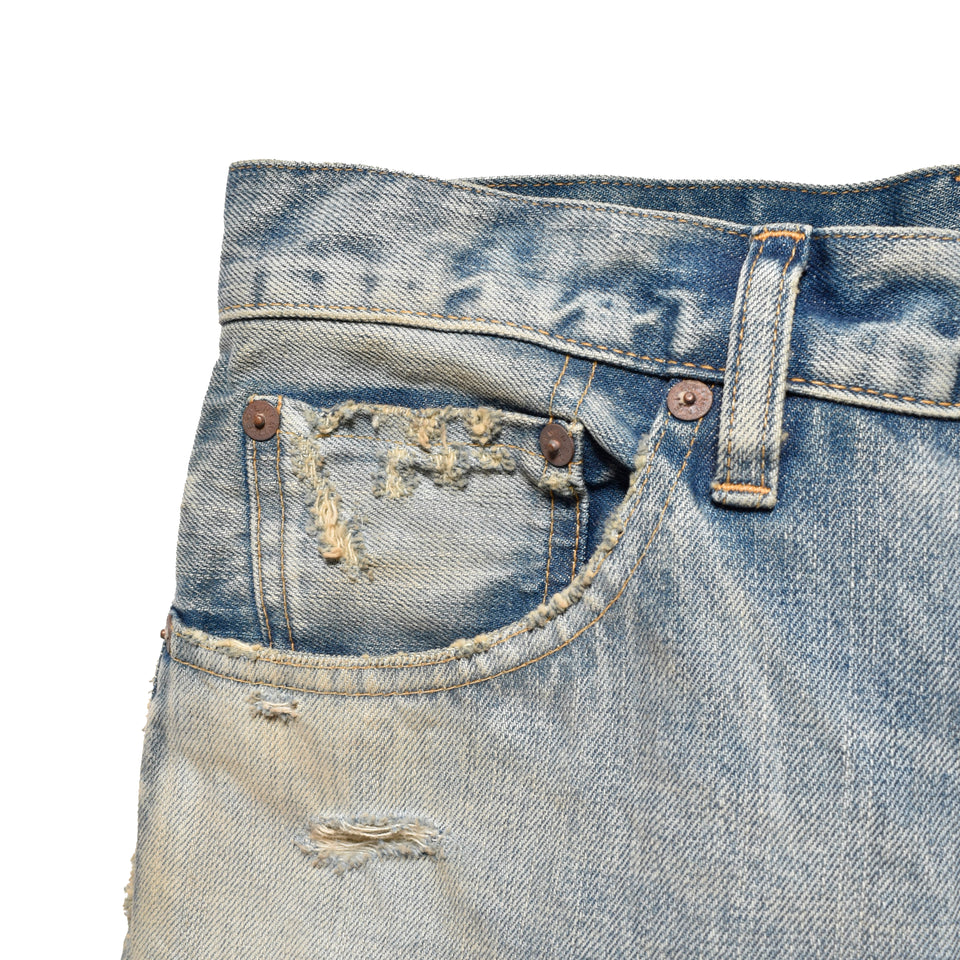 MINEDENIM W.Straight 5pocket USS