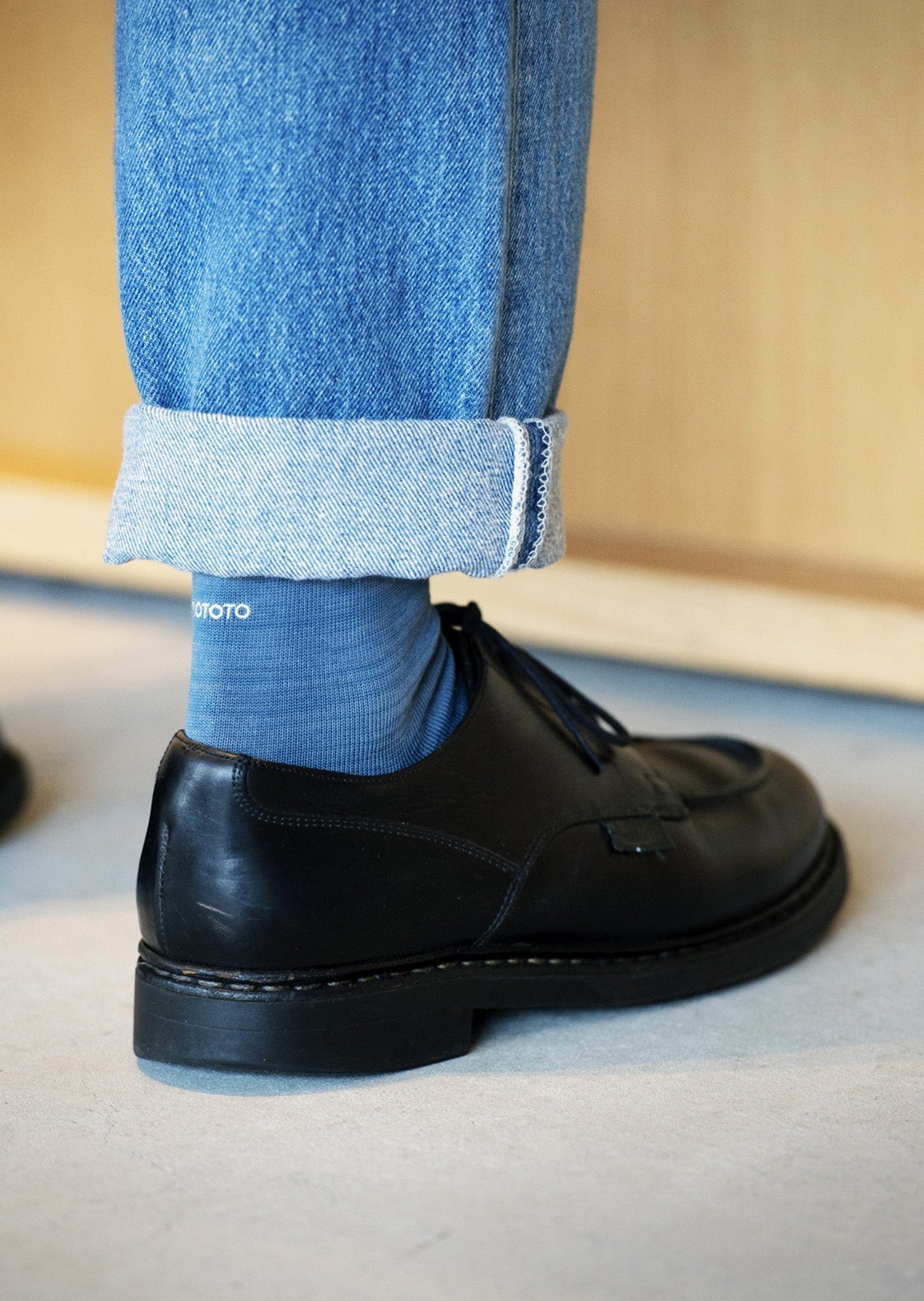 RoToTo ORGANIC COTTON & RECYCLE POLYESTER MINI CREW SOCKS