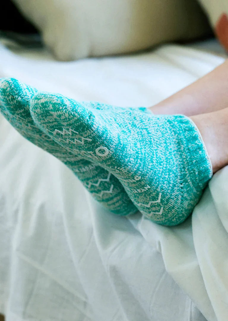 RoToTo RECYCLED COTTON PILE SOCKSLIPPER