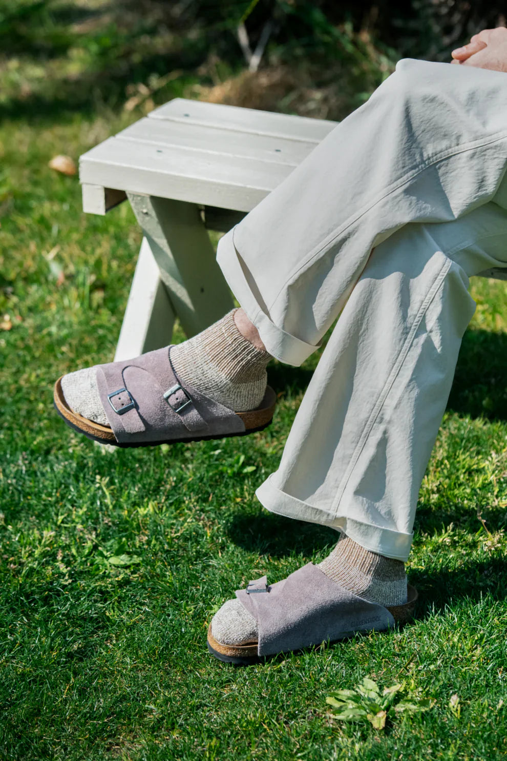 RoToTo HEMP/ORGANIC COTTON PILE ANKLE SOCKS