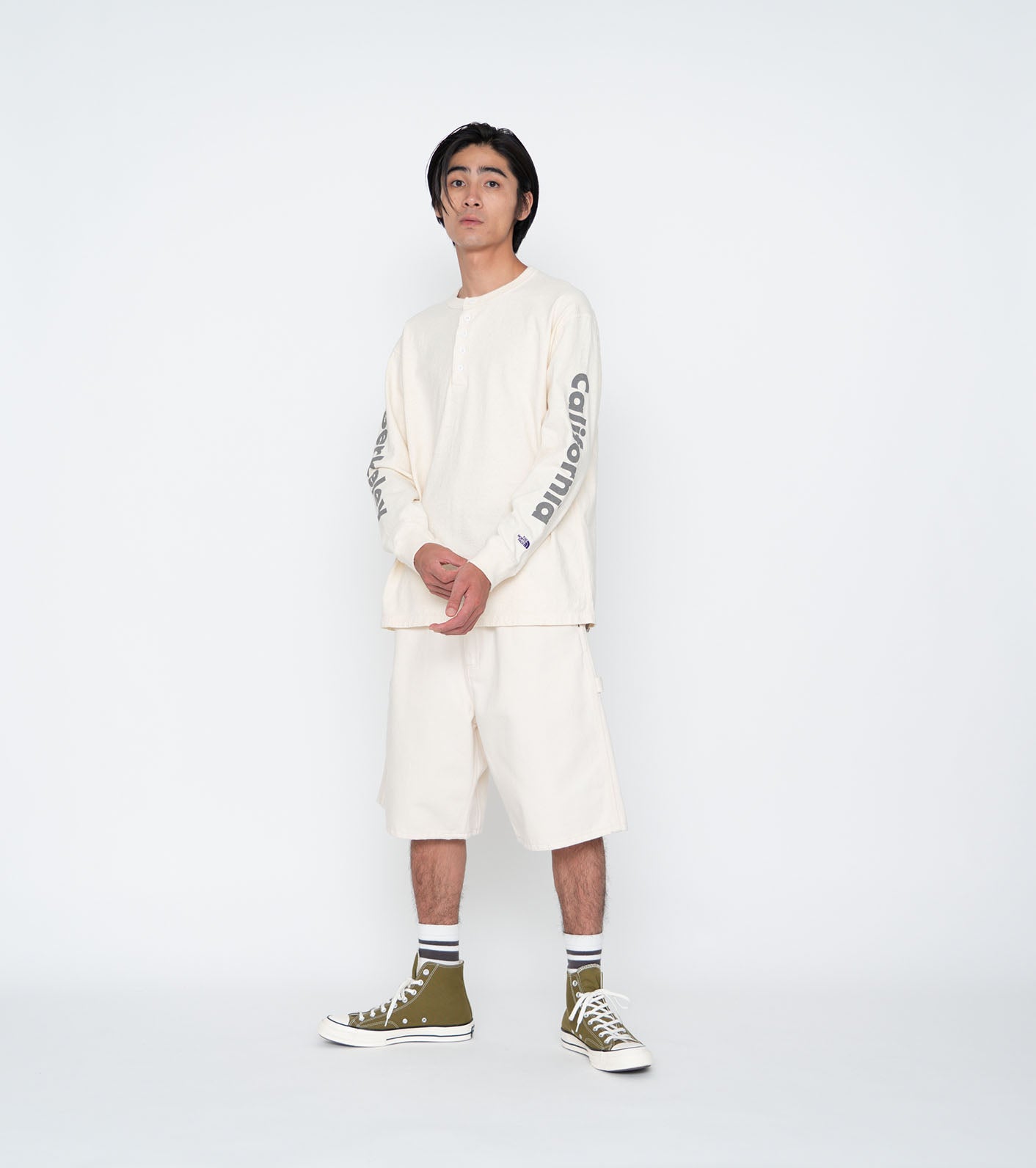 THE NORTH FACE PURPLE LABEL Denim Field Shorts