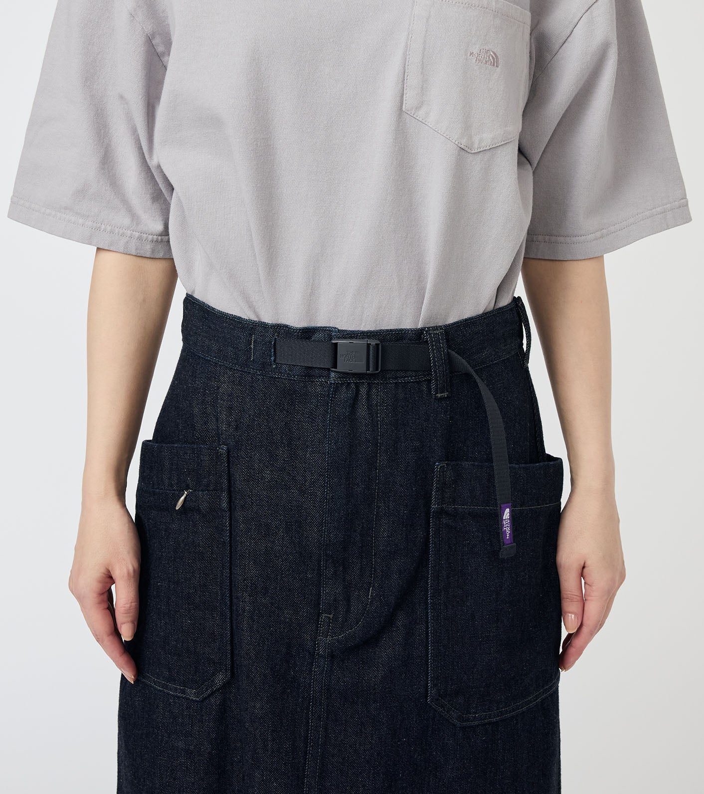 THE NORTH FACE PURPLE LABEL Denim Field Skirt
