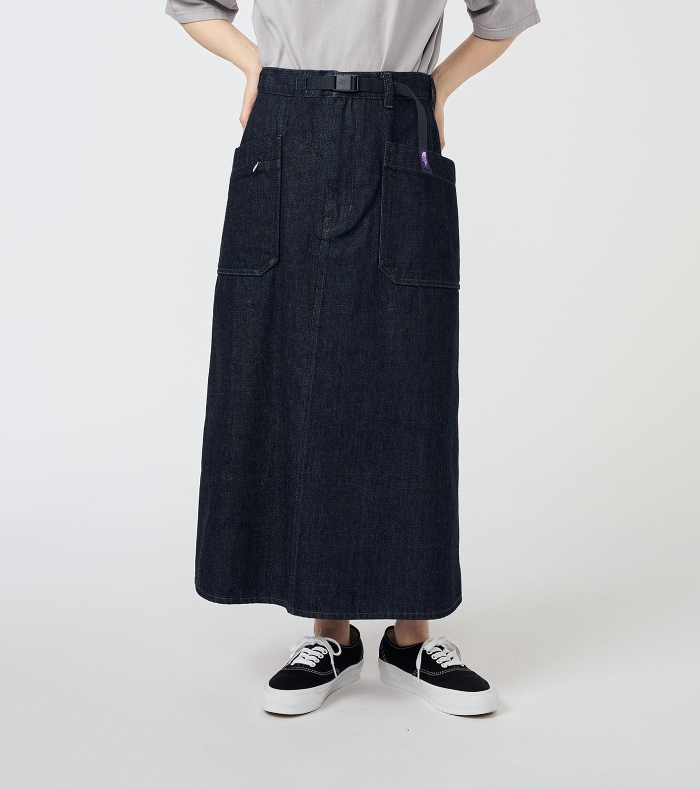 THE NORTH FACE PURPLE LABEL Denim Field Skirt