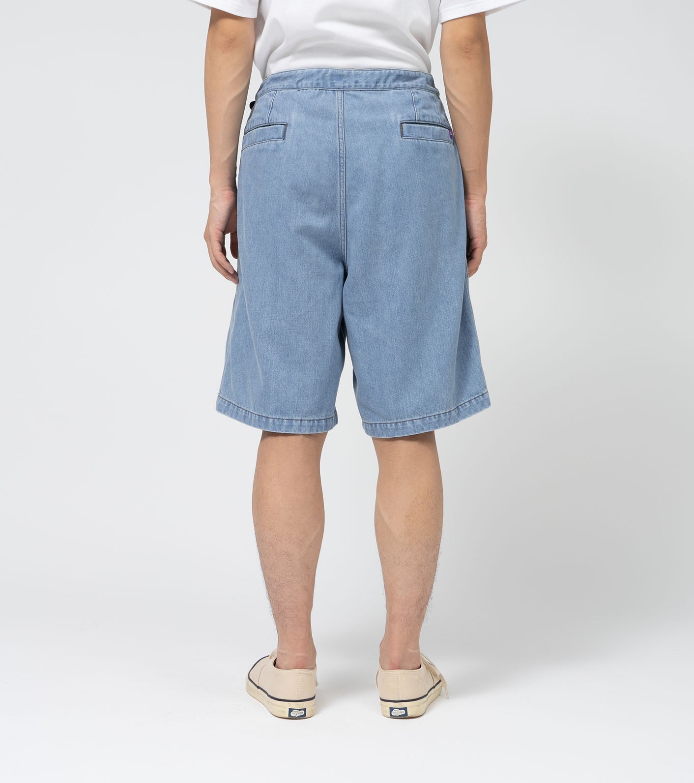 THE NORTH FACE PURPLE LABEL Denim Tuck Field Shorts