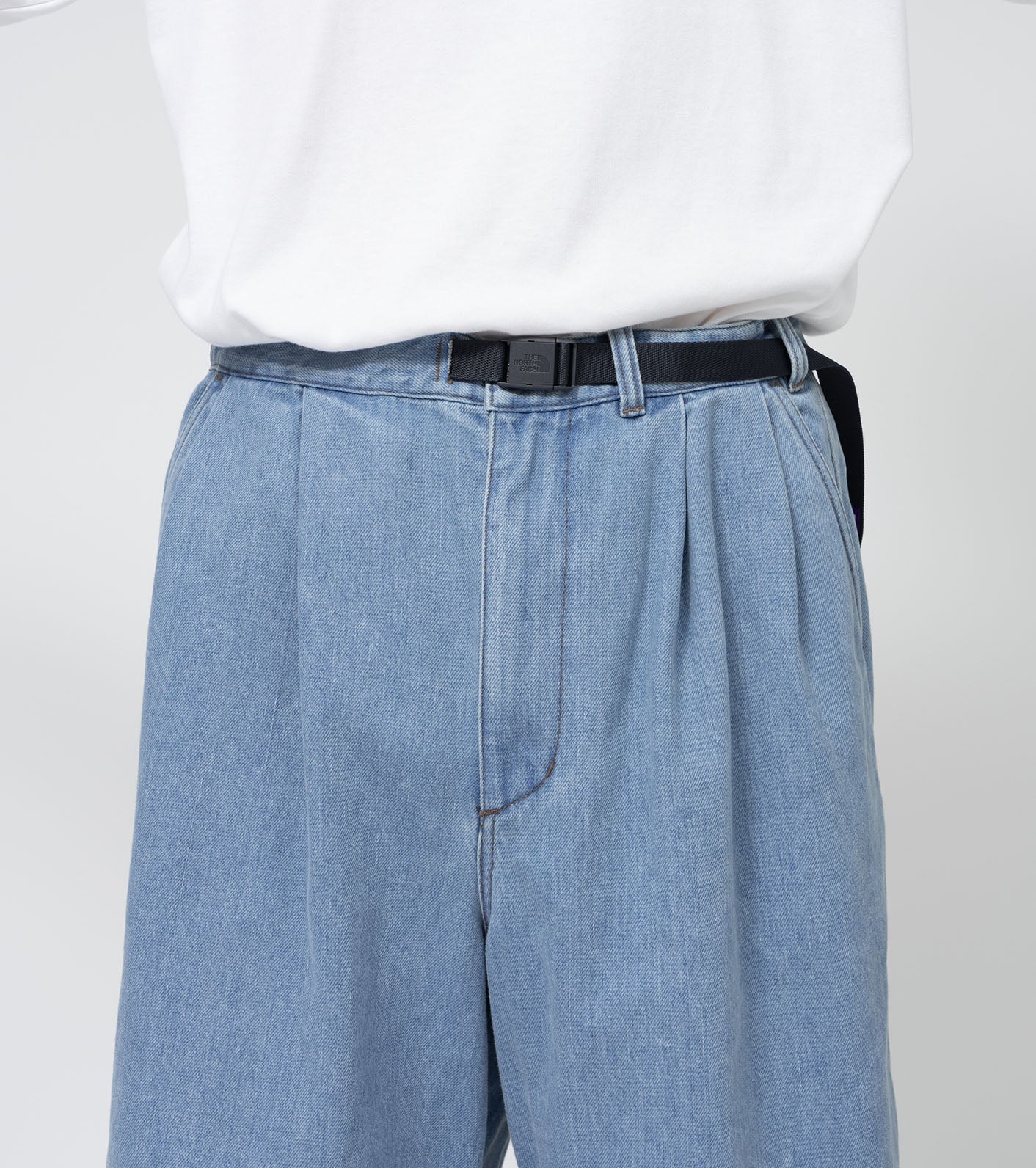 THE NORTH FACE PURPLE LABEL Denim Tuck Field Shorts