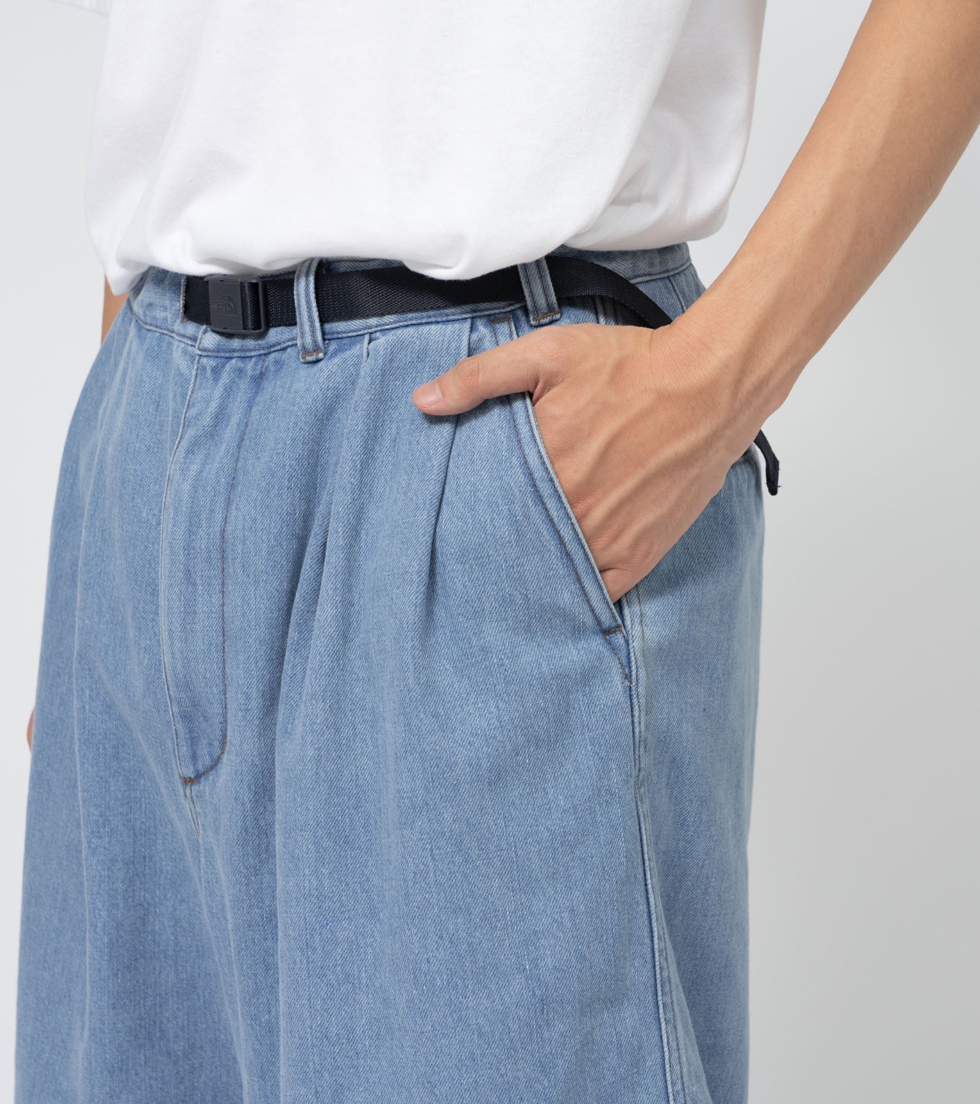 THE NORTH FACE PURPLE LABEL Denim Tuck Field Shorts