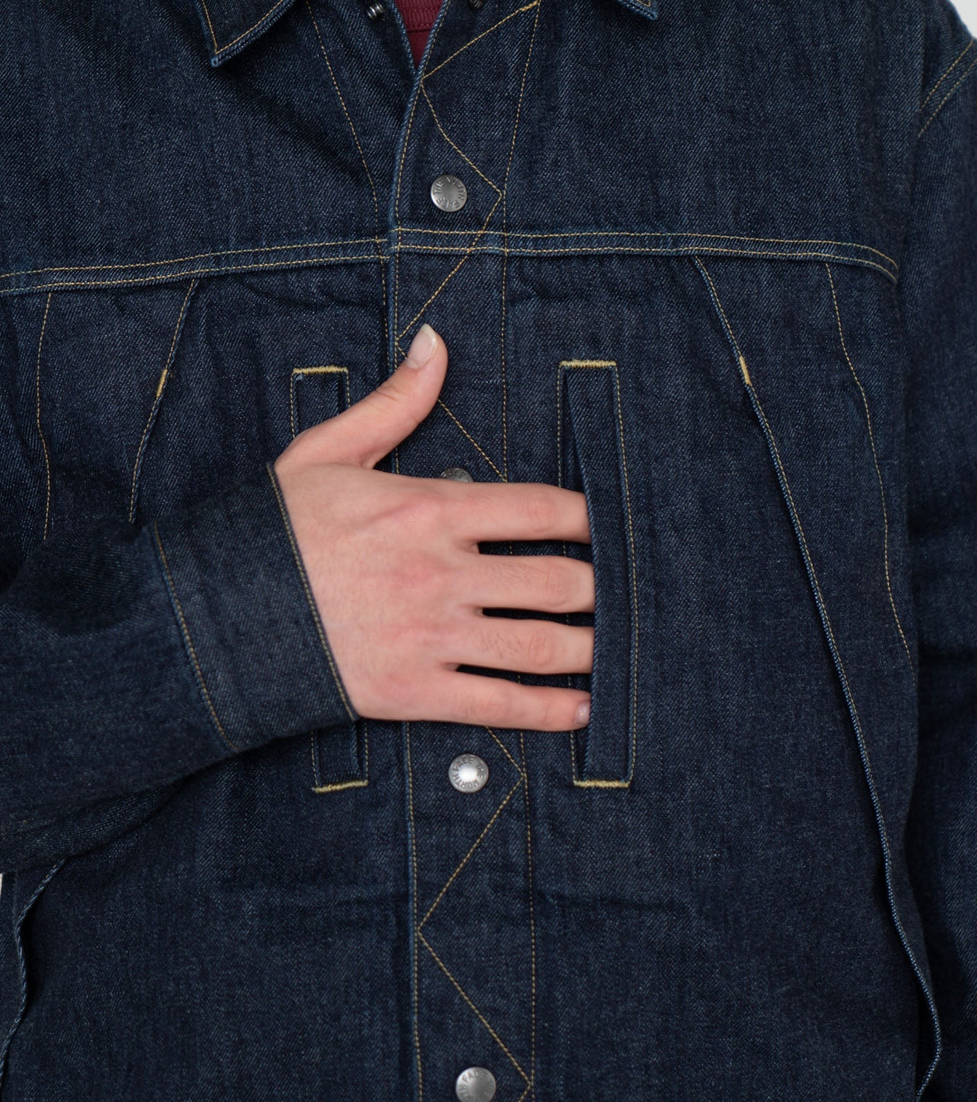 THE NORTH FACE PURPLE LABEL Denim WINDSTOPPER Field Jacket