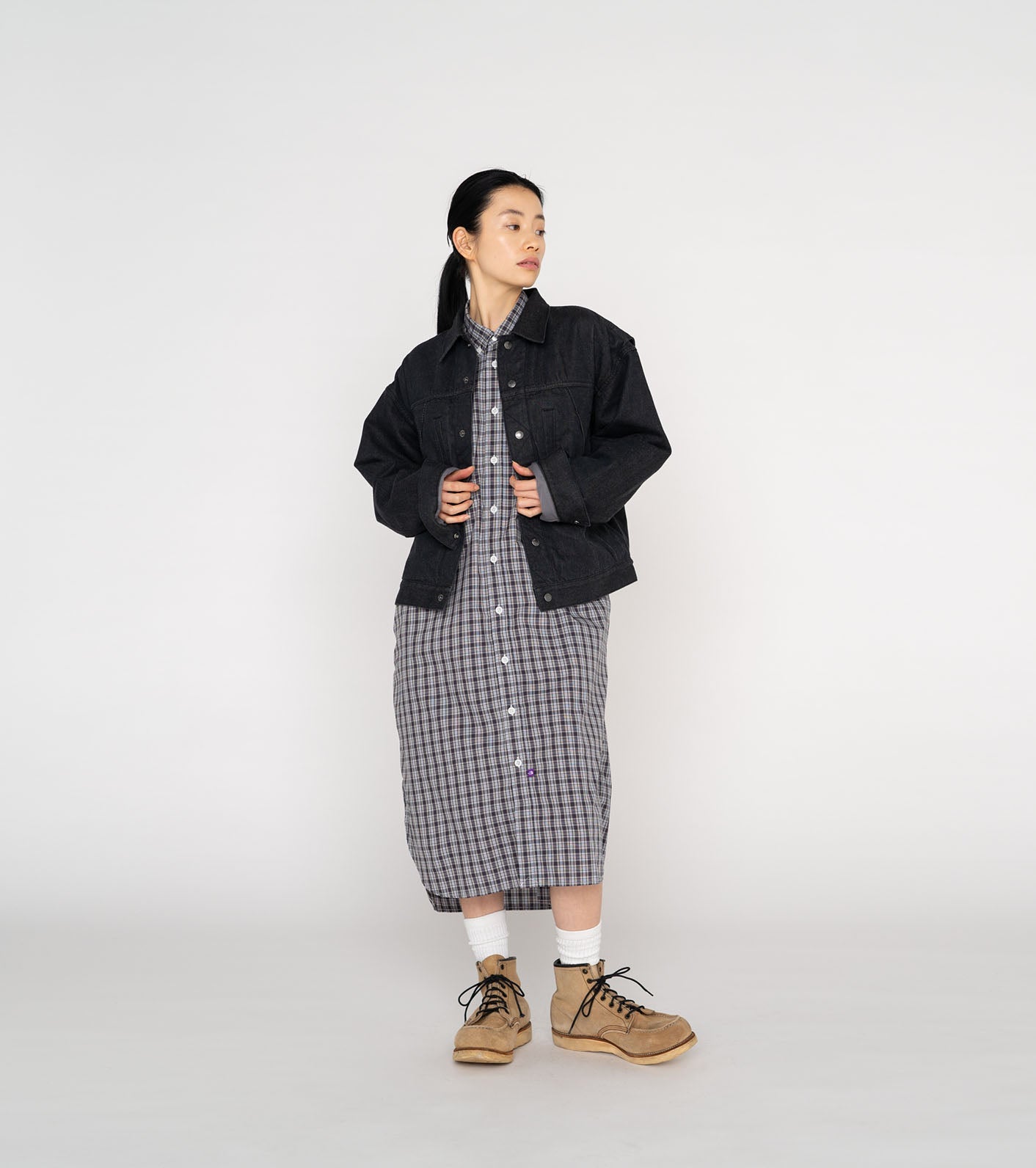 THE NORTH FACE PURPLE LABEL Denim WINDSTOPPER Field Jacket