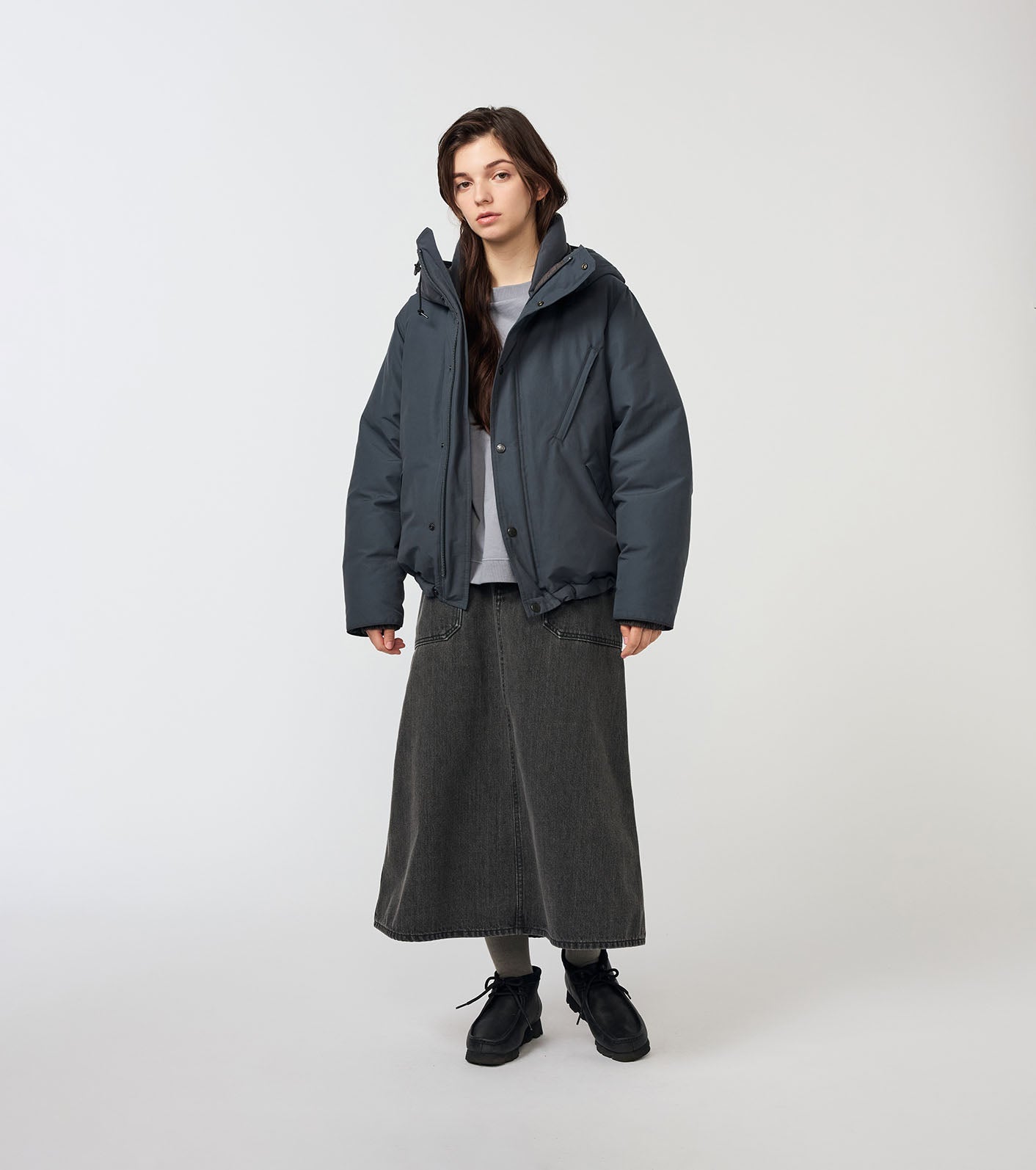 THE NORTH FACE PURPLE LABEL Double Peak Short Down Parka