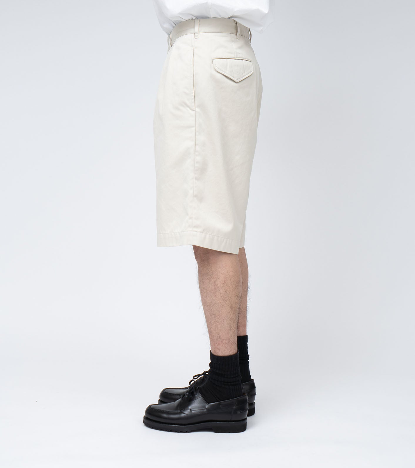 nanamica Double Pleat Chino Shorts