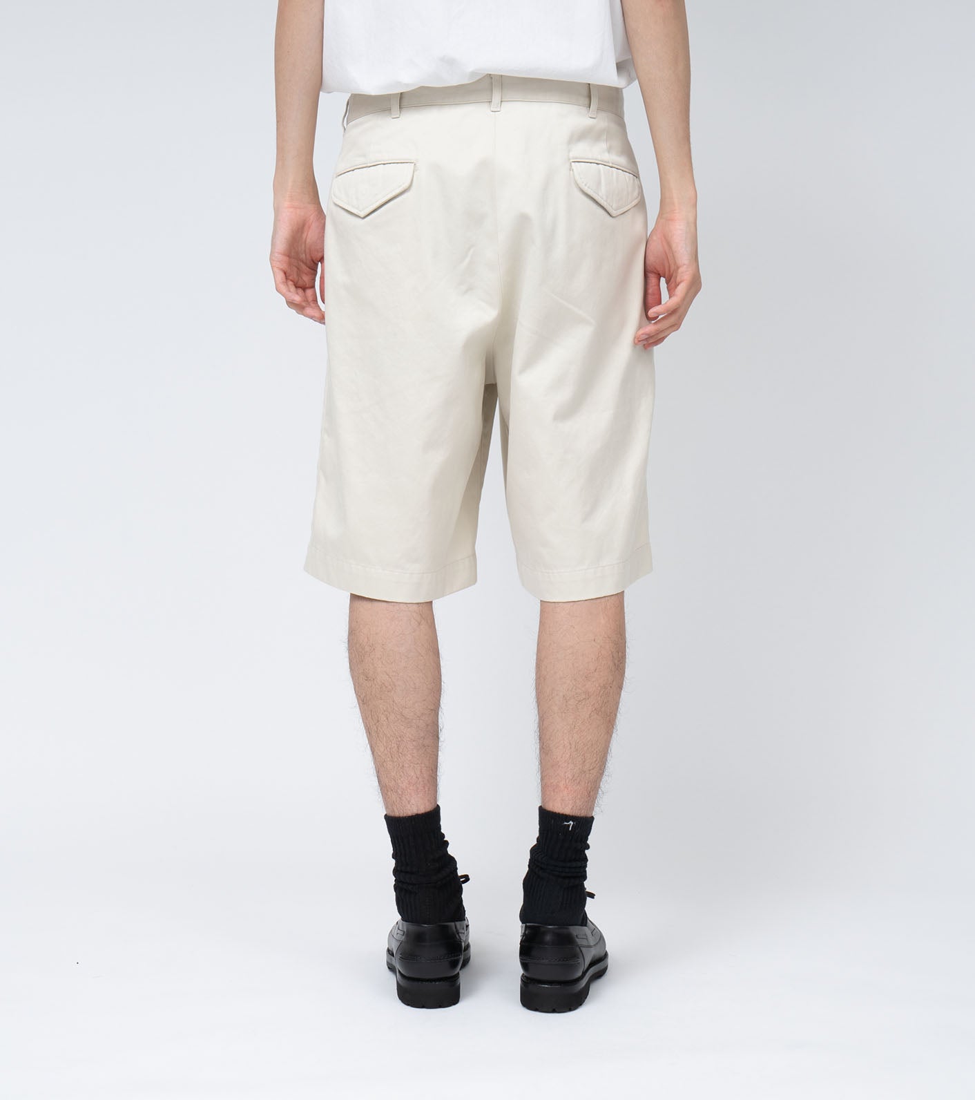 nanamica Double Pleat Chino Shorts