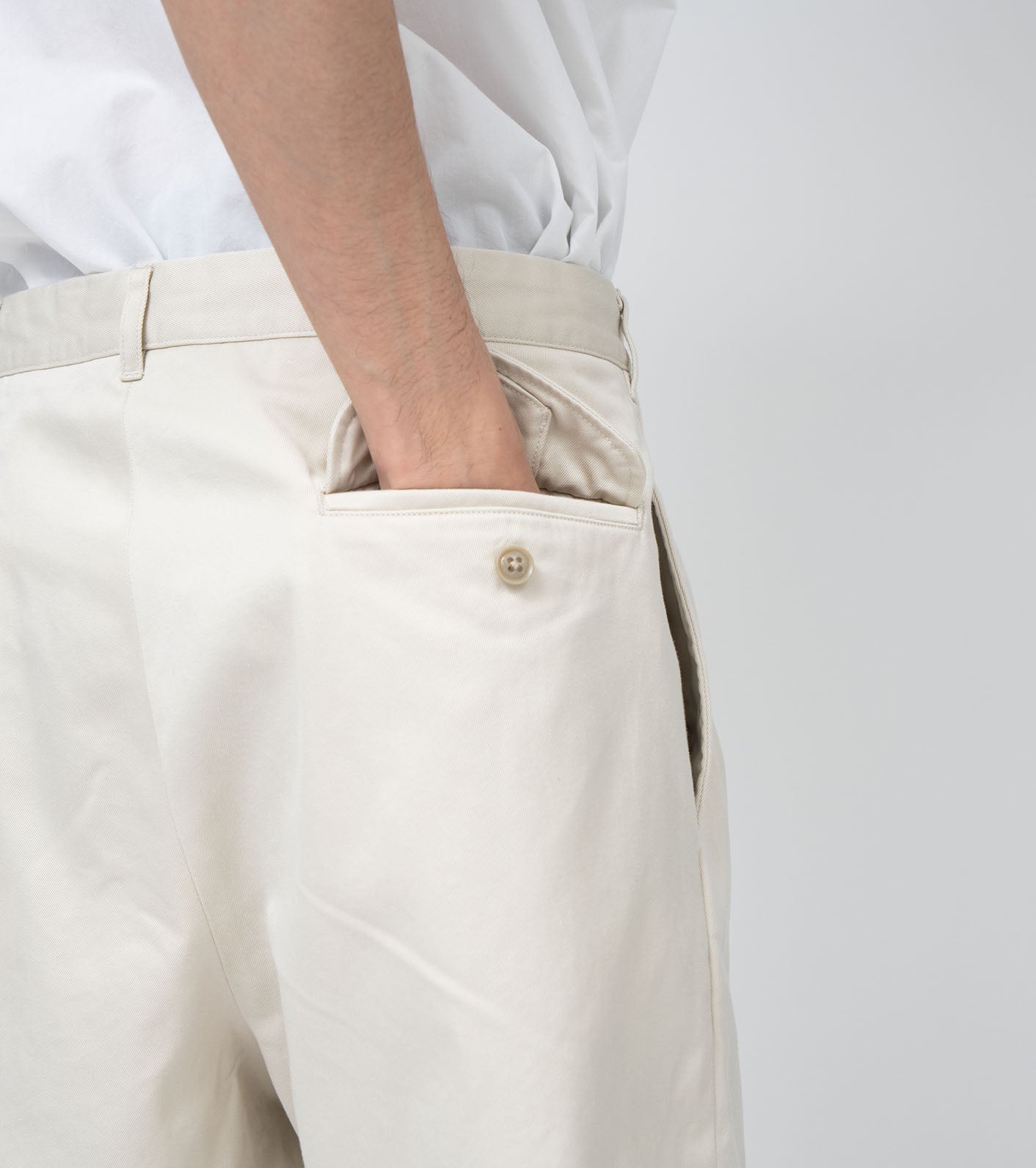 nanamica Double Pleat Chino Shorts