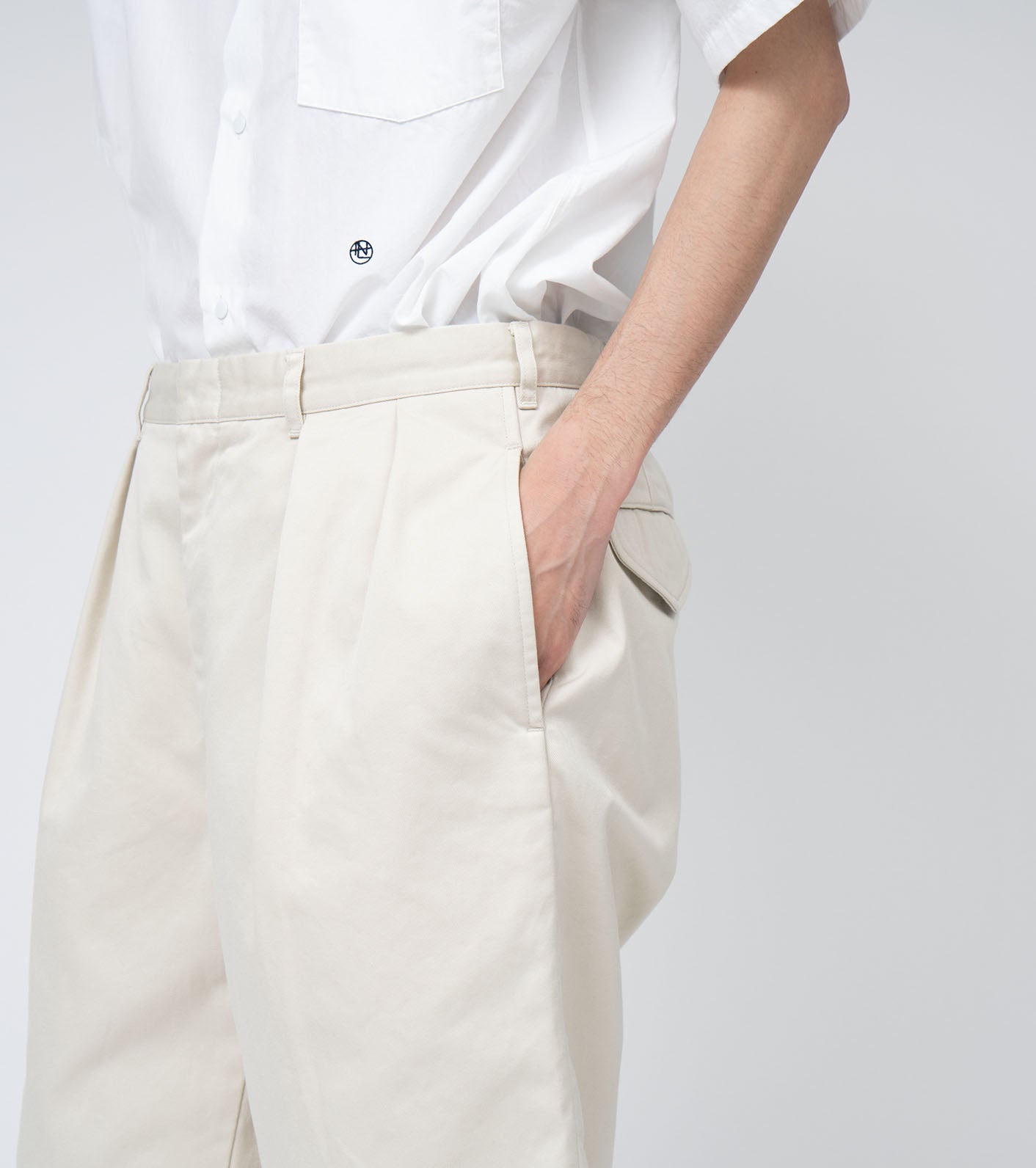 nanamica Double Pleat Chino Shorts