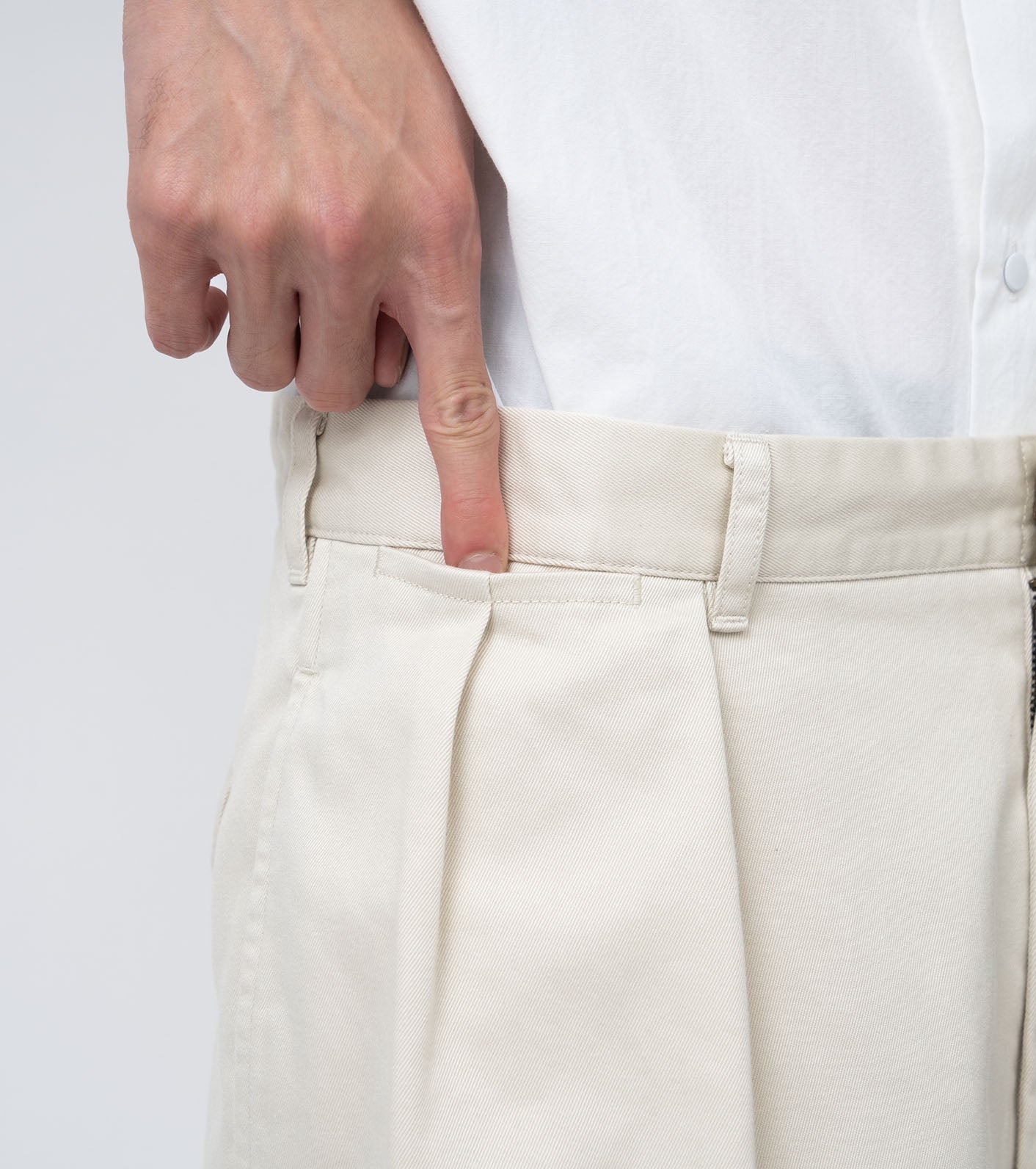 nanamica Double Pleat Chino Shorts