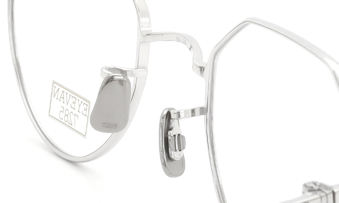EYEVAN7285 EYEGLASS FRAME 177 C.800 Silver