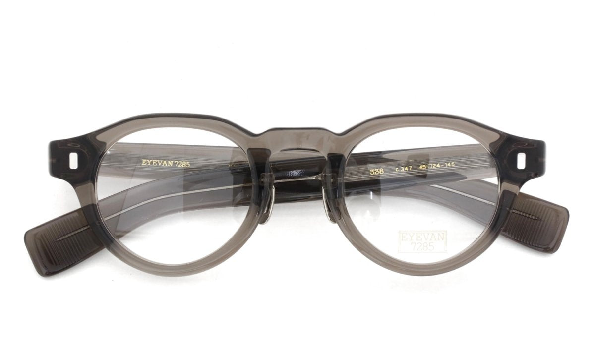 EYEVAN7285 EYEGLASS FRAME 338 C.347 MOSS GREY