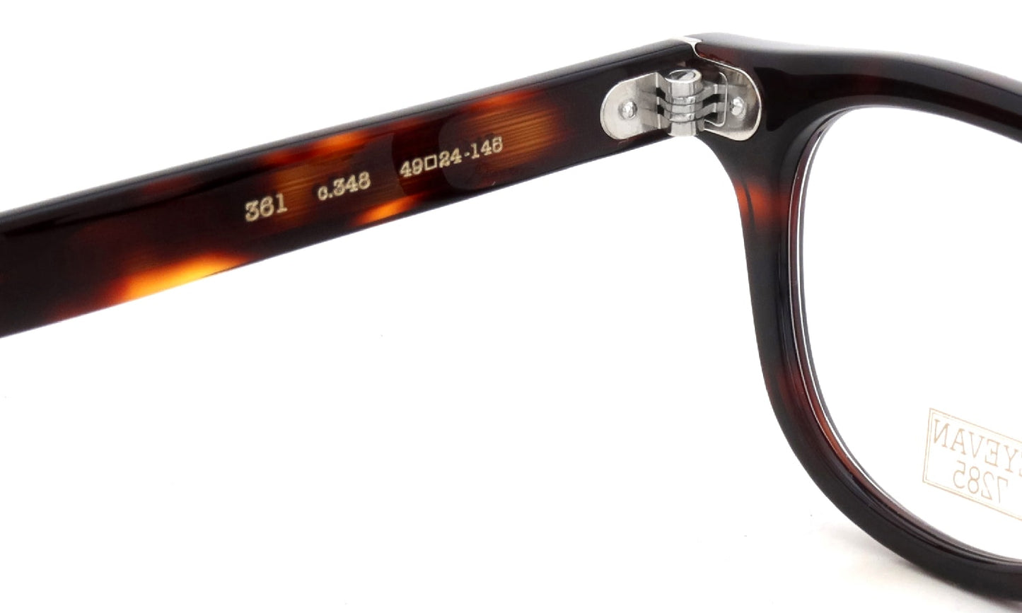 EYEVAN7285 EYEGLASS FRAME 361 C.348 EV DEMI 2