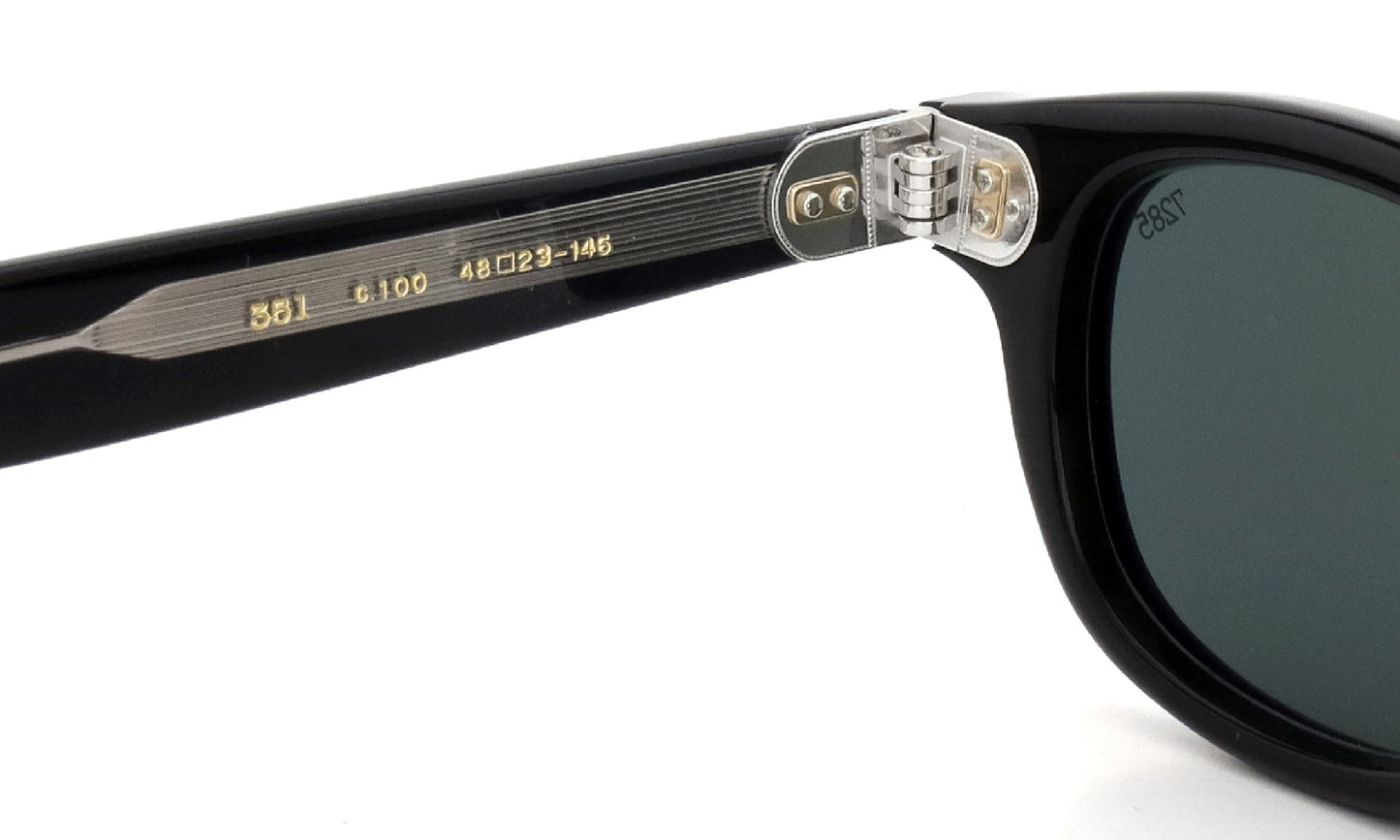 EYEVAN7285 SUNGLASSES 351 C.100 BLACK GM GRY