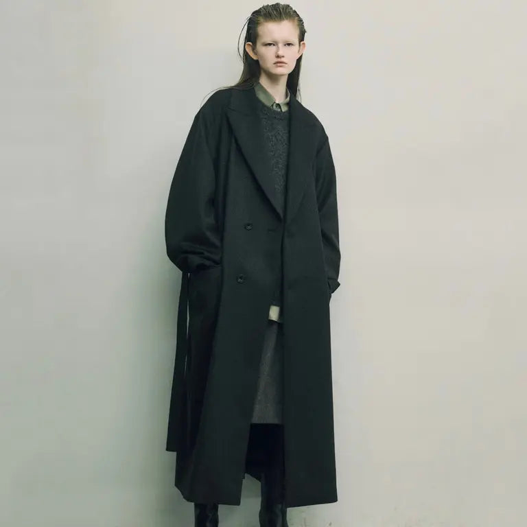 ssstein COTTON/SILK OVERSIZED REGULAR COLLAR SHIRT