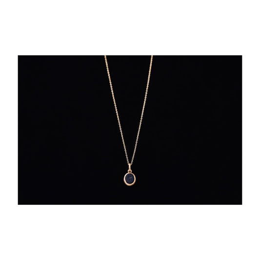 Porter Classic INTAGLIO GOLD NECKLACE ONYX