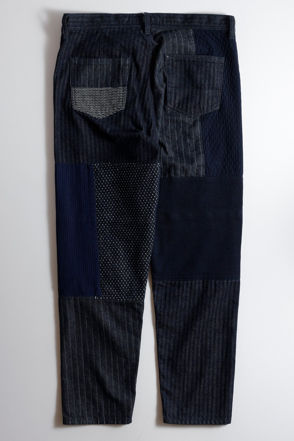 FDMTL PATCHWORK PANTS RINSE