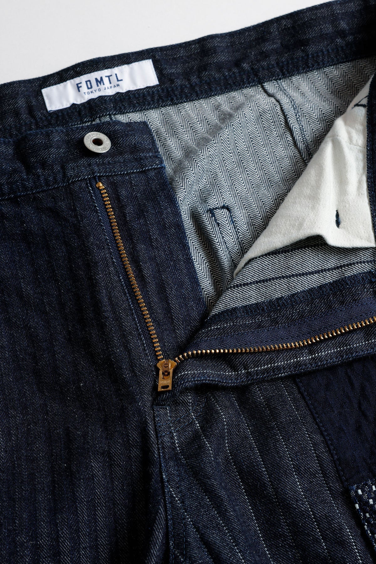 FDMTL PATCHWORK PANTS RINSE