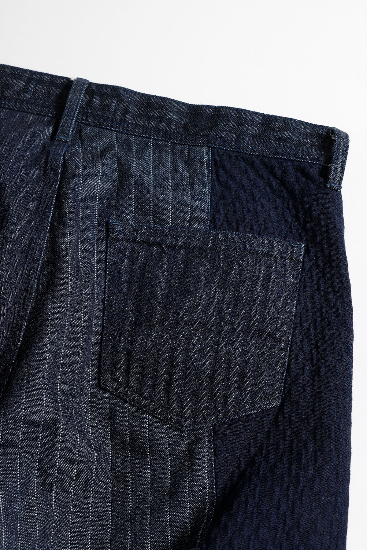 FDMTL PATCHWORK PANTS RINSE