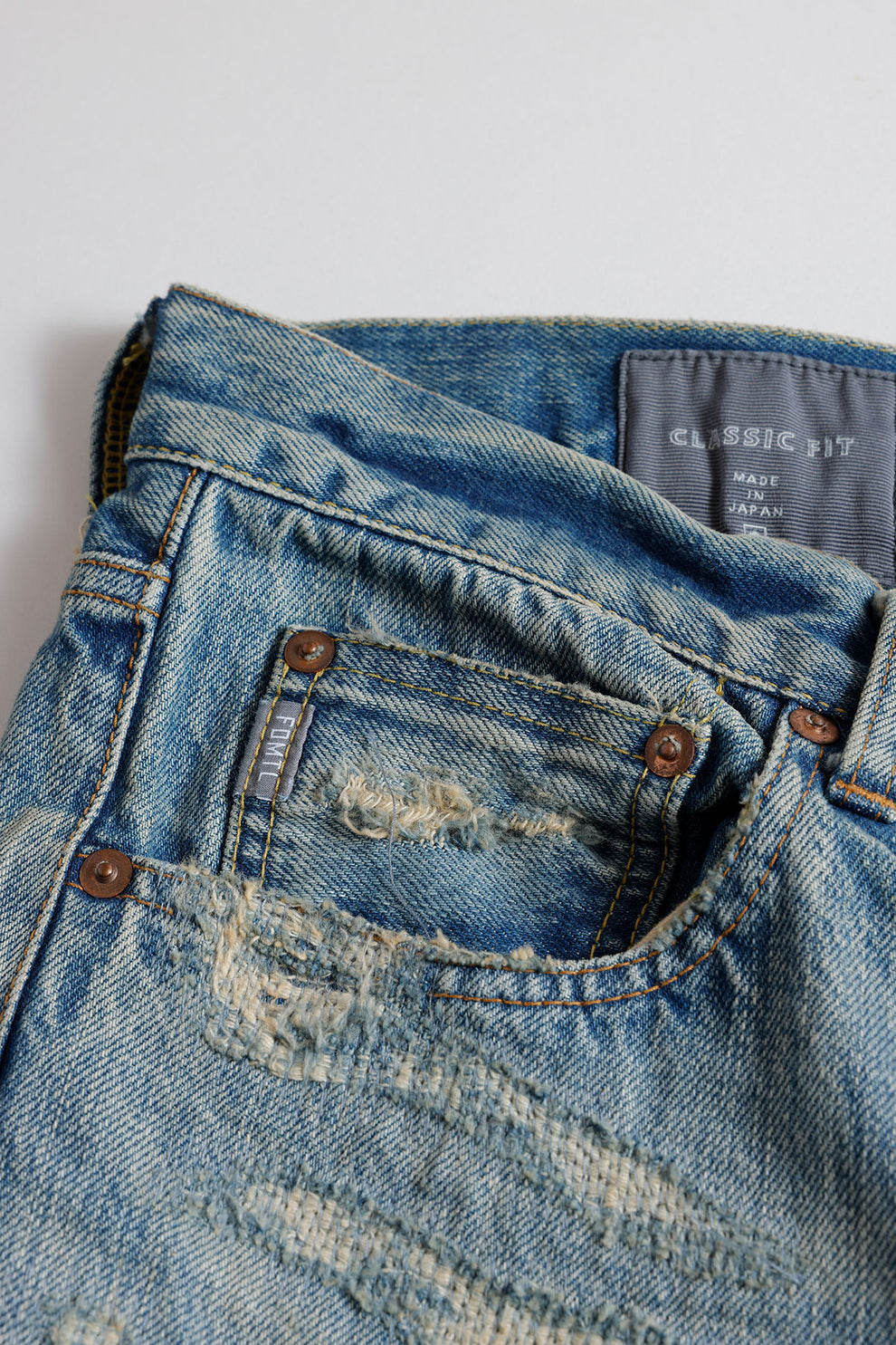 FDMTL CLASSIC STRAIGHT DENIM CS123