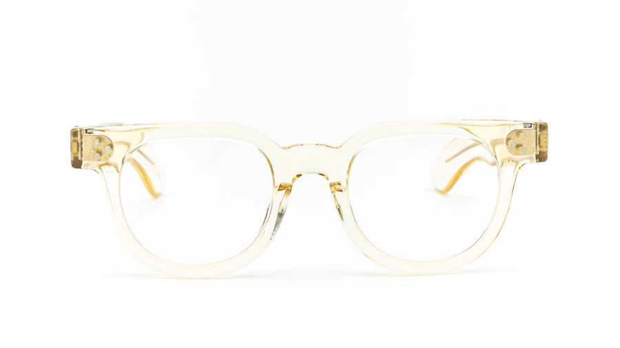 JULIUS TART OPTICAL FDR Eyeglass Frame Champagne