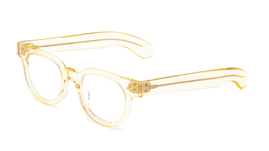 JULIUS TART OPTICAL FDR Eyeglass Frame Champagne