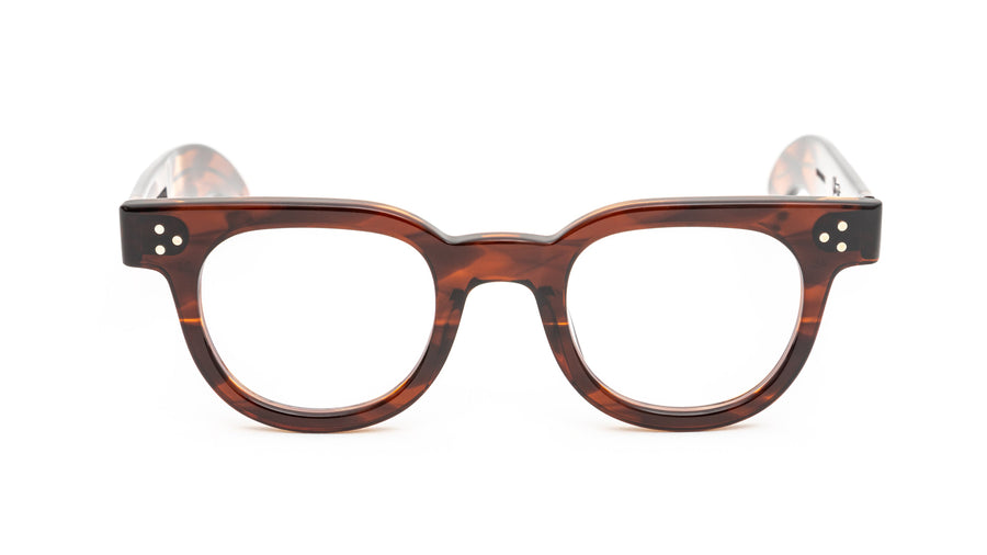 JULIUS TART OPTICAL FDR Eyeglass Frame Demi Amber