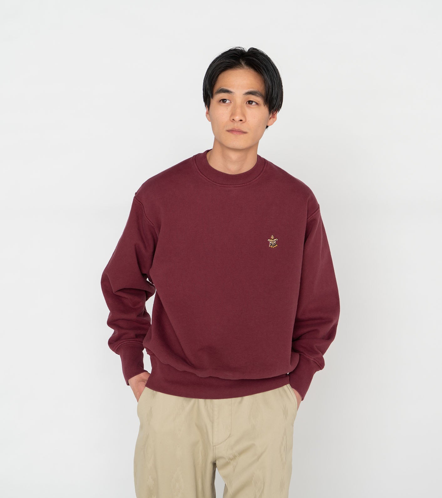 THE NORTH FACE PURPLE LABEL FFFES 13oz Mockneck Sweatshirt