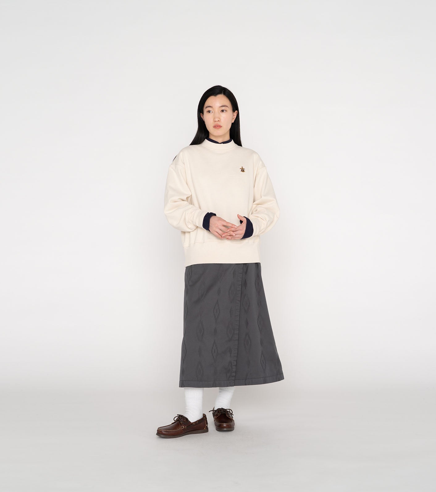 THE NORTH FACE PURPLE LABEL FFFES 13oz Mockneck Sweatshirt