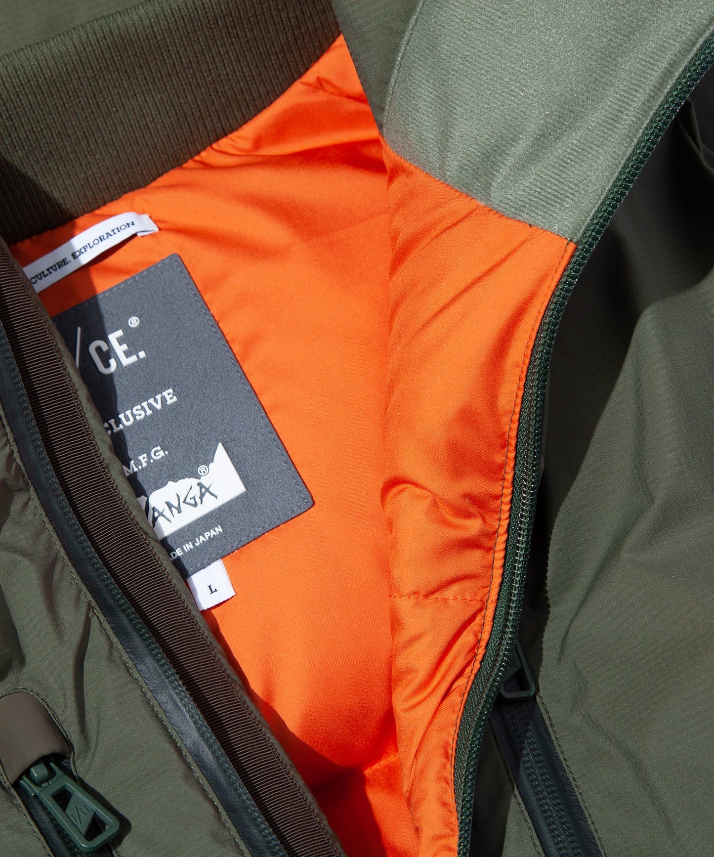 F/CE. × NANGA FT BOMB JACKET