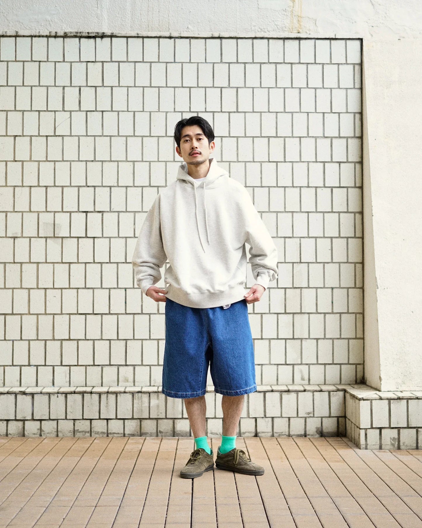 FreshService CORPORATE EASY DENIM SHORTS