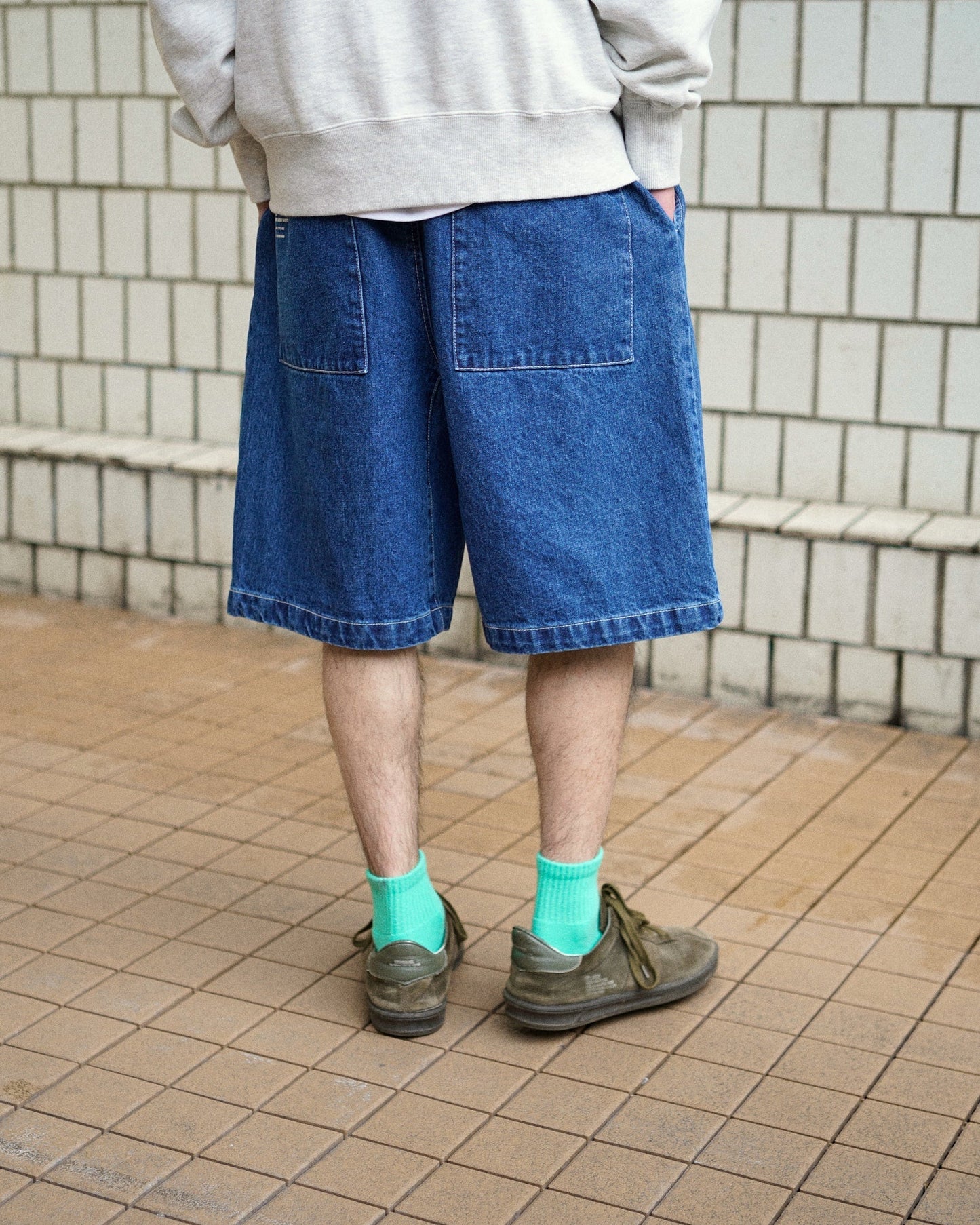 FreshService CORPORATE EASY DENIM SHORTS