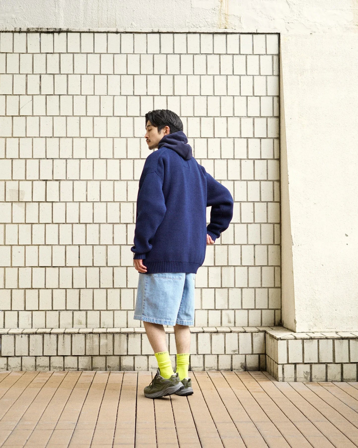 FreshService CORPORATE EASY DENIM SHORTS